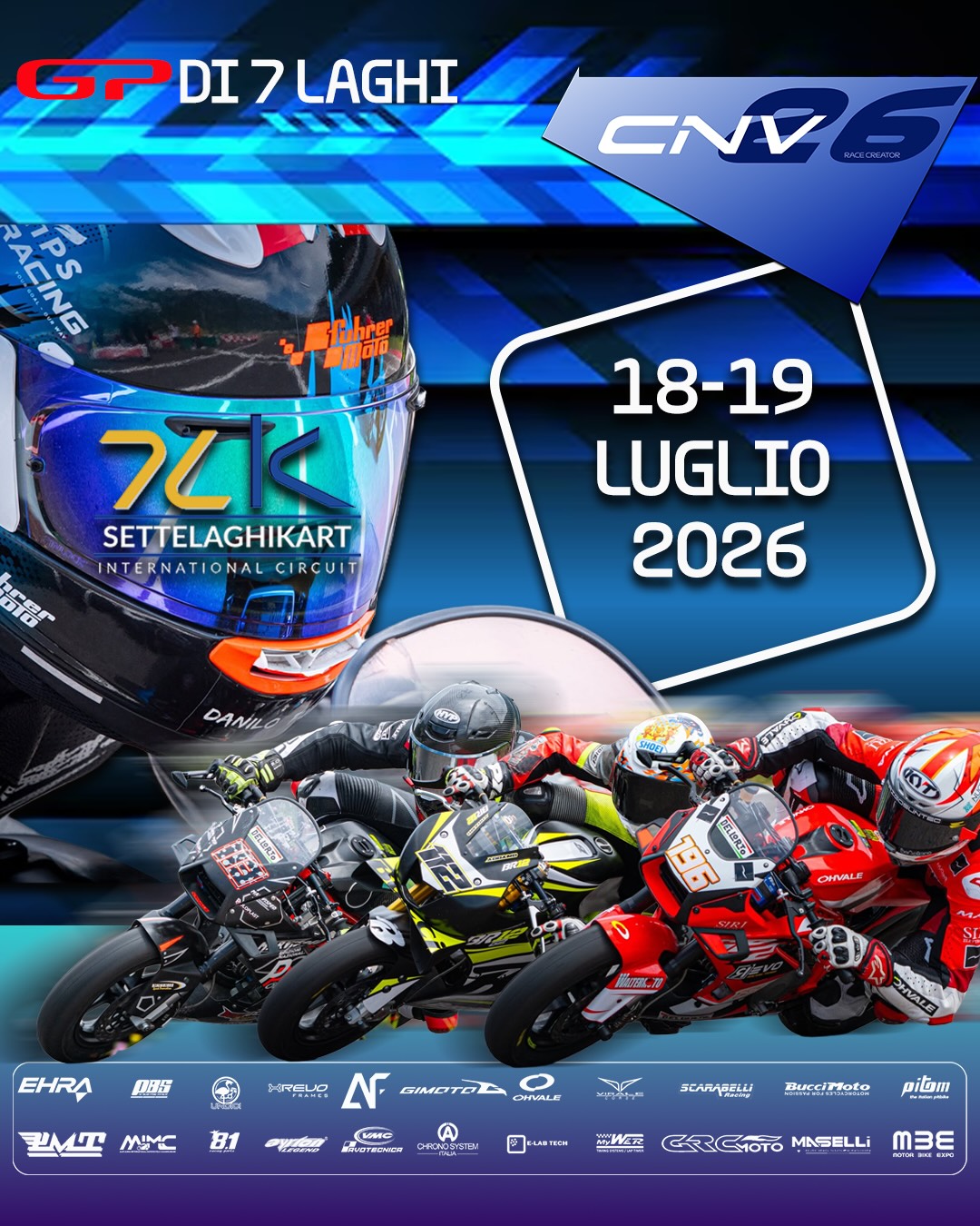 GP 7 LAGHI R.4 18.19 LUGLIO 2026